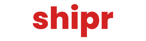 Shipr logo link to integrate with Sherpa's on-demand delivery options